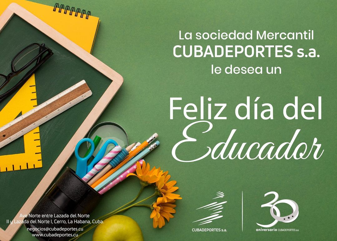 Feliz día del Educador