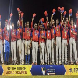 Cuba logró medalla de plata en V Mundial de Beisbol Sub-15